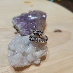 Vintage Sterling Silver Fleur de Lis Ring